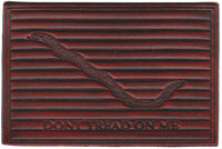 Official US Navy Jack Leather Patch
