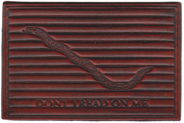Official US Navy Jack Leather Patch