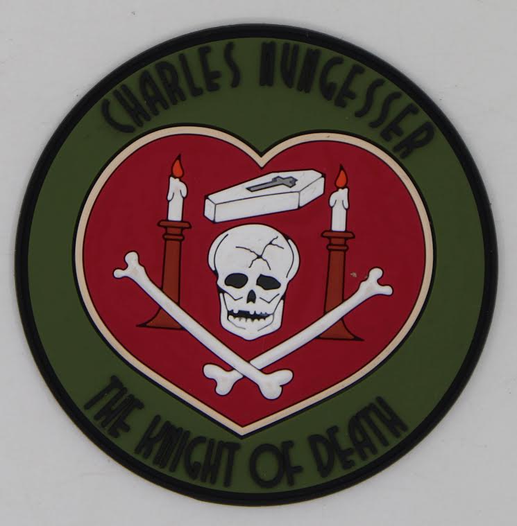 WWI Knight of Death Charles Nungesser, the French Ace Patch