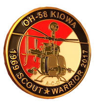 US Army OH-58 Kiowa/Warrior Commemorative Coin