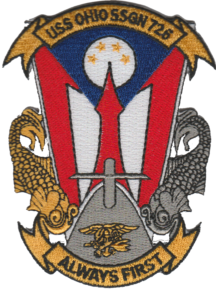USS Ohio SSGN-726 Patch