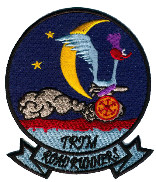 Officially Licensed US Navy VAH-21 Roadrunners Squadron Patch