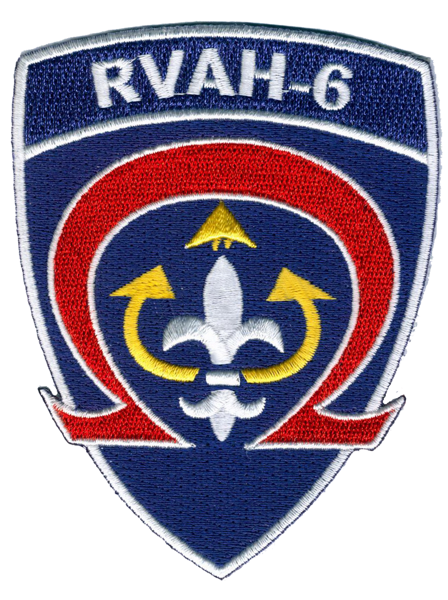 Officially Licensed US Navy RVAH-6 Fleurs Squadron Patch