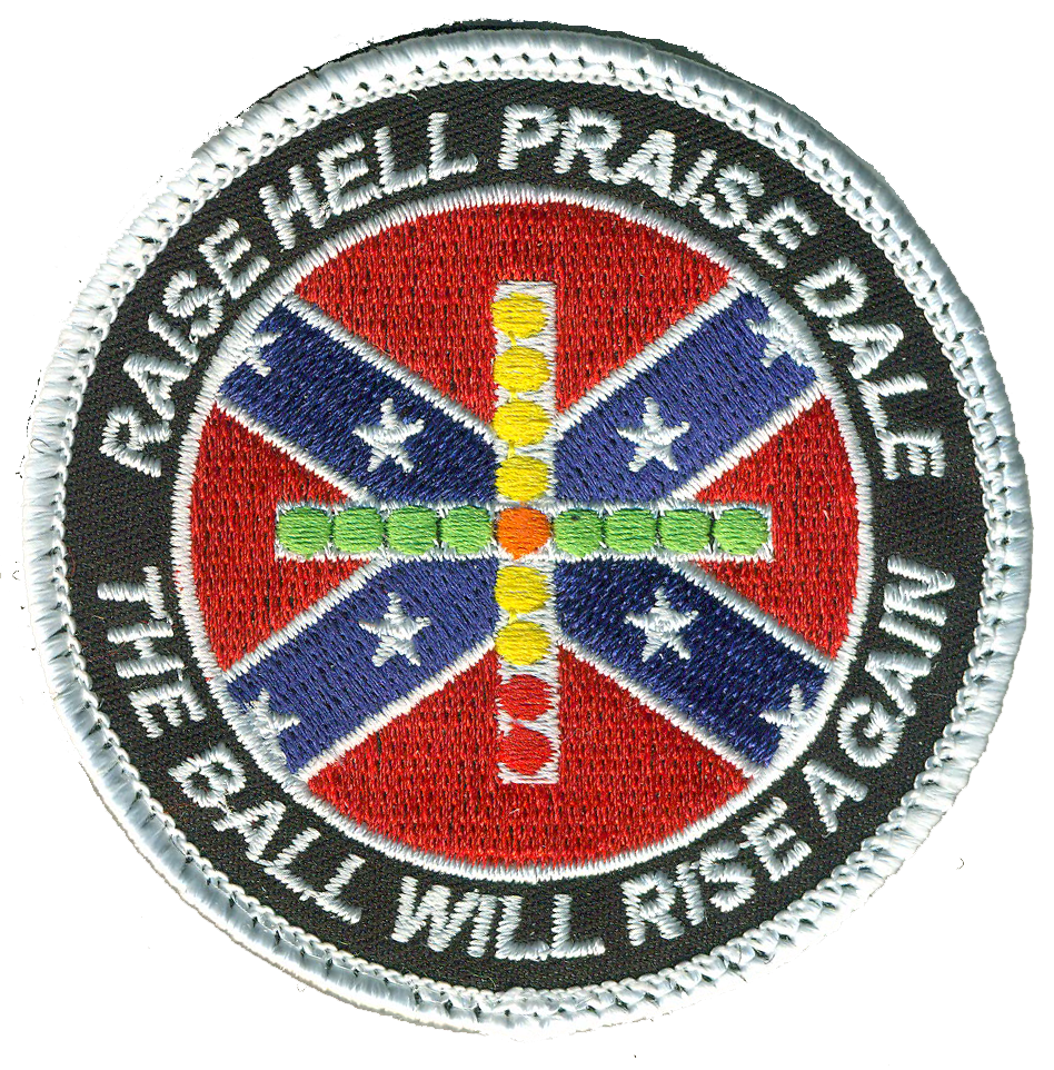 Raise Hell, Praise Dale Carrier Qual Patch