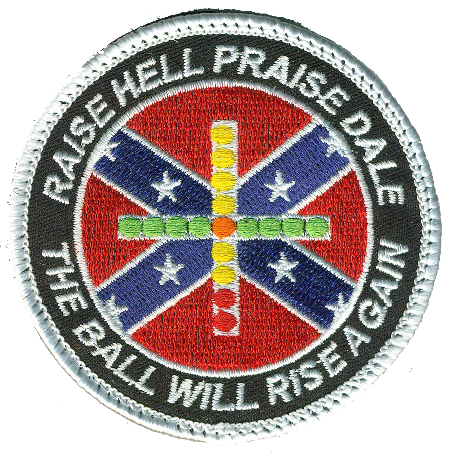 Raise Hell, Praise Dale Carrier Qual Patch