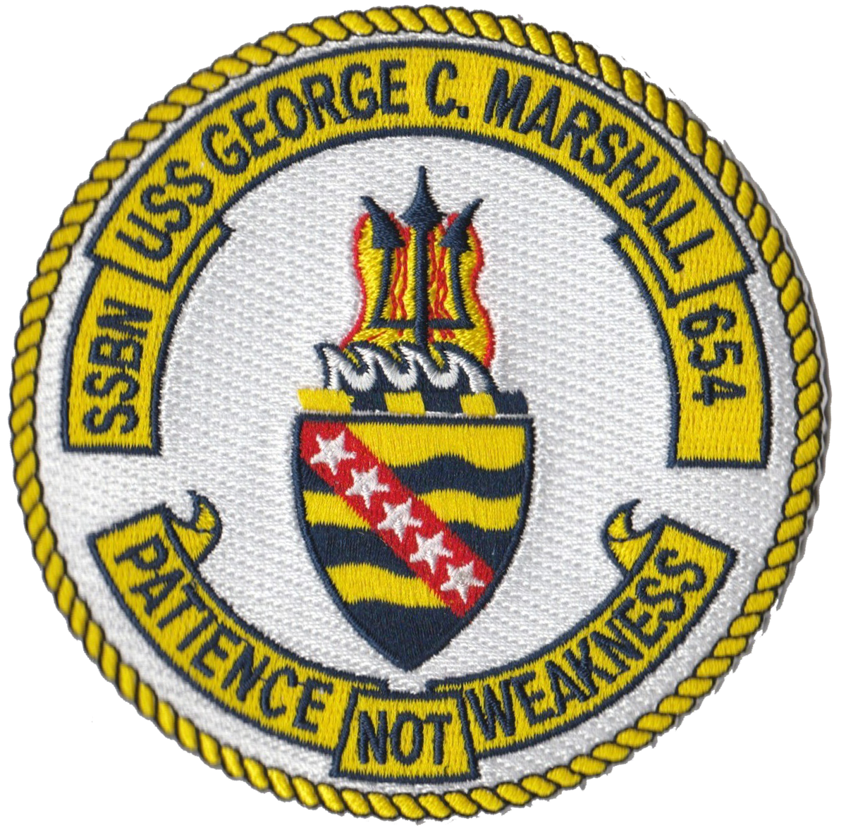 USS George C Marshall SSBN-654 patch