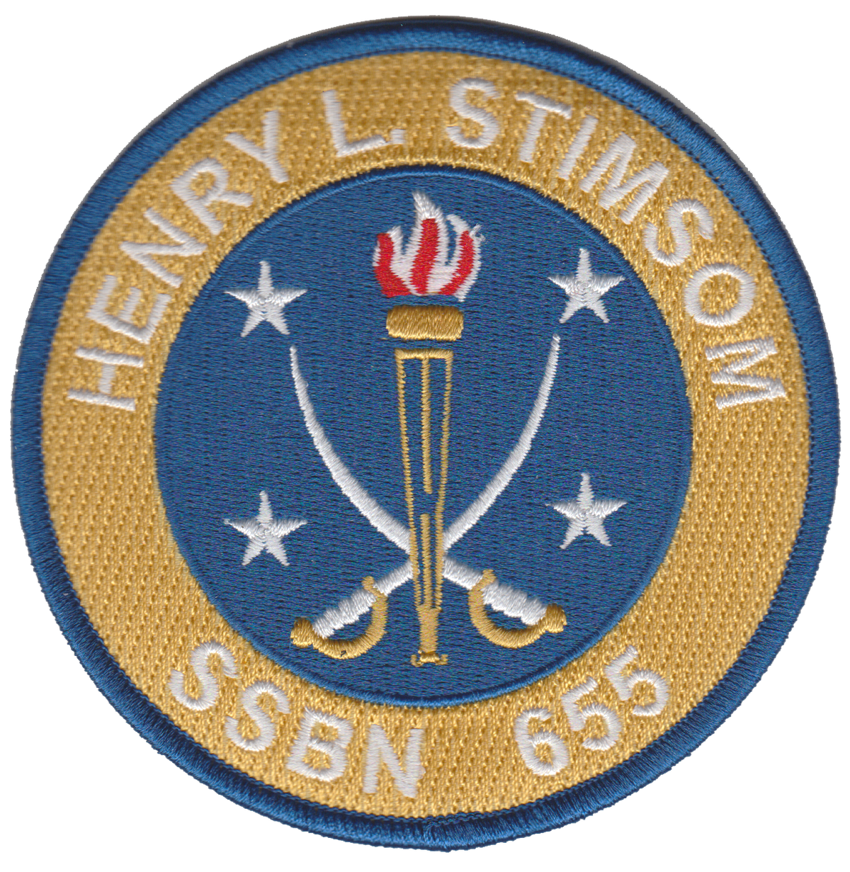 USS Henry L Stimsom SSBN-655 Patch