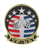 Officially Licensed US Navy VP-66 Dicemen Patch