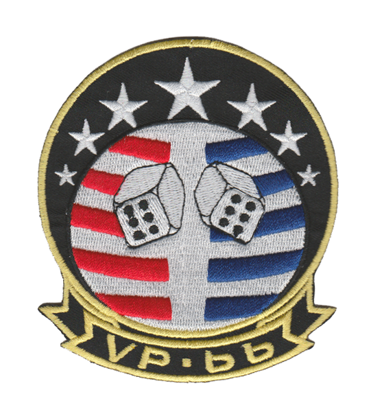 Officially Licensed US Navy VP-66 Dicemen Patch