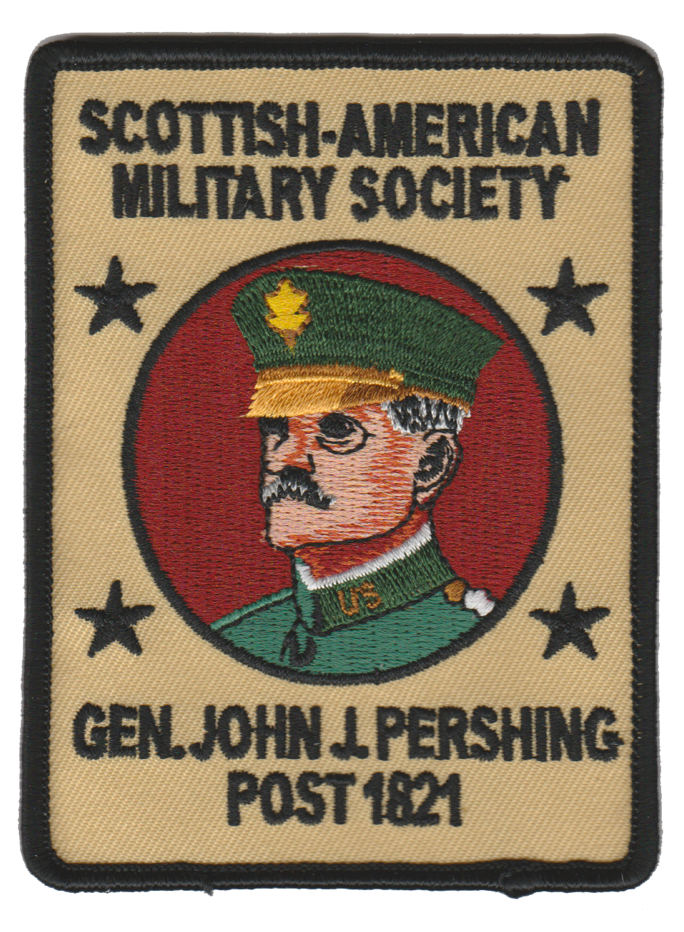 Scottish American Military Society Patch