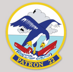 Officially Licensed US Navy VP-22 Blue Geese Sticker