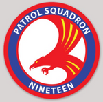 Officially Licensed US Navy VP-19 Big Red Sticker
