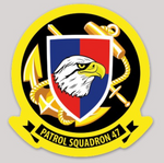 Officially Licensed US Navy VP-47 Golden Swordsmen Sticker