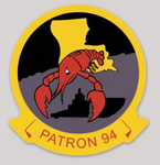 Officially Licensed US Navy VP-94 Crawfishers Sticker