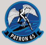 Officially Licensed US Navy VP-65 Tridents Sticker
