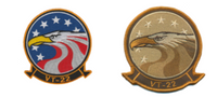 Officially Licensed US Navy VT-22 Golden Eagles 2019 Squadron Patches