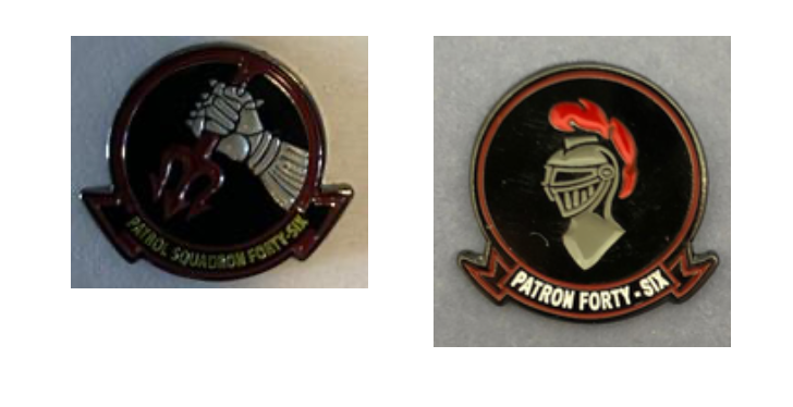 VP-46 Grey Knights Pin