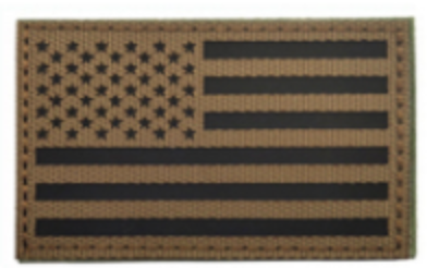 IR Infrared US Flag Patches