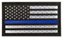 IR Infrared US Flag Patches