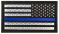 IR Infrared US Flag Patches
