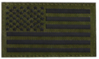 IR Infrared US Flag Patches