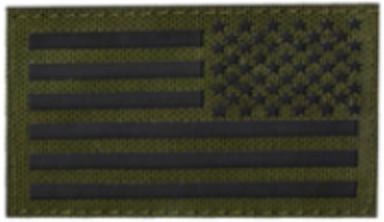 IR Infrared US Flag Patches