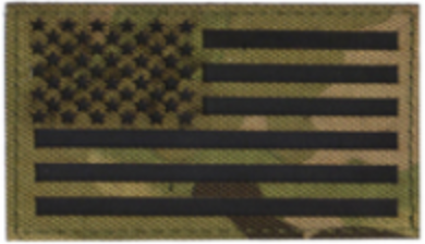IR Infrared US Flag Patches