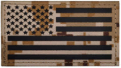 IR Infrared US Flag Patches