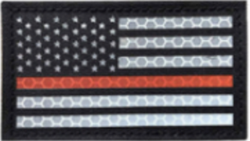 IR Infrared US Flag Patches