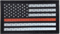 IR Infrared US Flag Patches