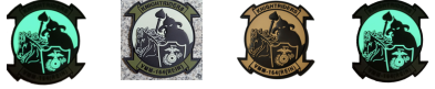Official VMM-164 (REIN) Knightriders 15th MEU PVC Patch