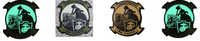 Official VMM-164 (REIN) Knightriders 15th MEU PVC Patch