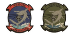 Officially Licensed USMC HMH-366 Hammerheads PVC Squadron Patch