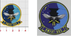 Officially Licensed USMC VMFAT-502 Nightmares Command Patches