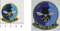 Officially Licensed USMC VMFAT-502 Nightmares Chest Patches