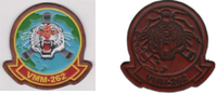 Officially Licensed USMC VMM-262 Flying Tigers Leather Patch