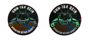 VMM-164 Knight Riders REIN Operation Octave Quartz PVC Patch
