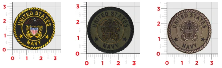 Officially Licensed US Navy Officer's Crest Patches