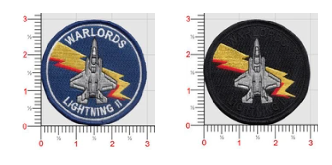 VMFAT-501 Warlords Lightning II Shoulder Patch