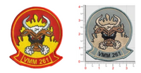 Officially Licensed USMC VMM-261 Raging Bulls Patch
