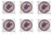 Official VMM-364 Purple Foxes "Special Fox" Qual patches