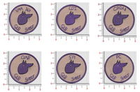 Official VMM-364 Purple Foxes "Special Fox" Qual patches