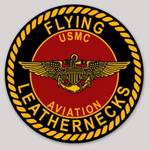 USMC Flying Leathernecks Sticker