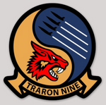 Officially Licensed US Navy VT-9 Tigers Stickers