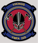 Officially Licensed USMC VMFA-225 Vikings Squadron stickers