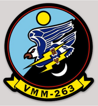 Officially Licensed USMC VMM-263 Thunder Chickens Stickers