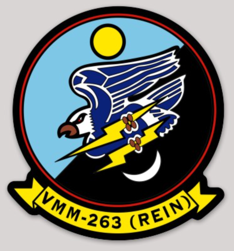 Officially Licensed USMC VMM-263 Thunder Chickens Stickers