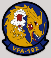 Officially Licensed US Navy USN VFA-192 Golden Dragons Stickers