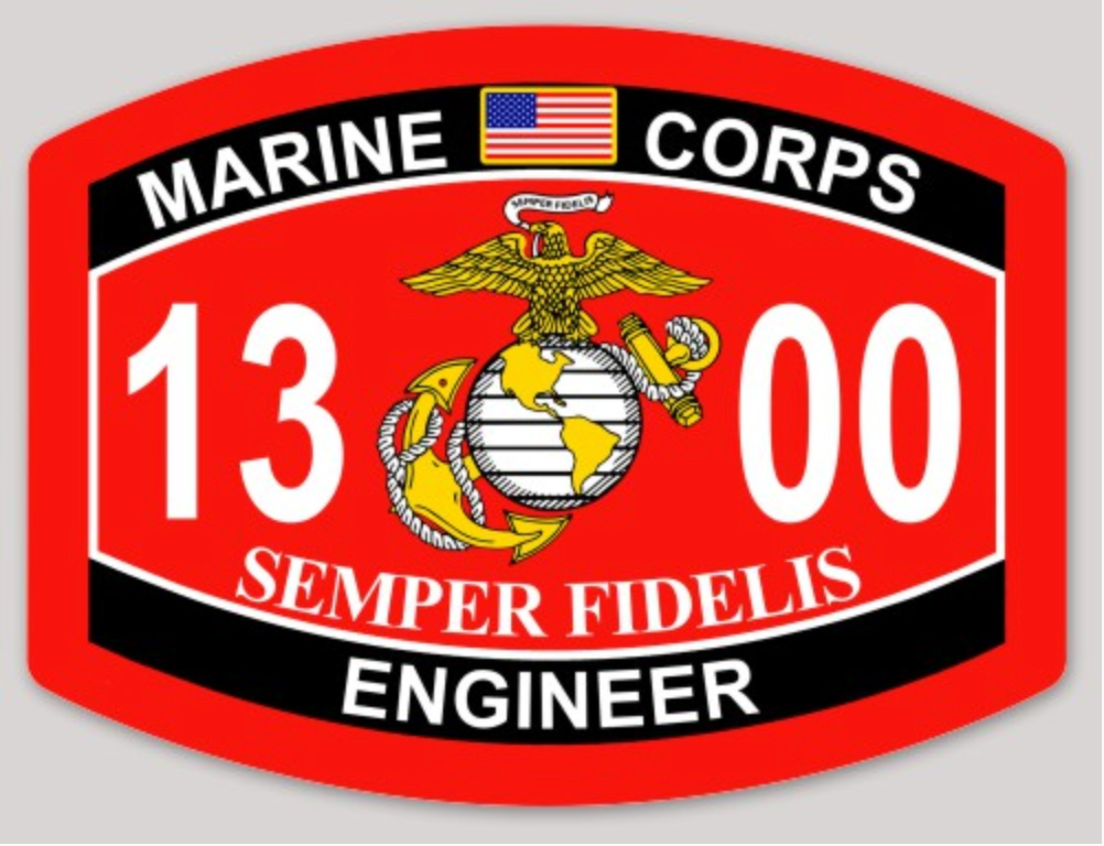 USMC MOS Sticker