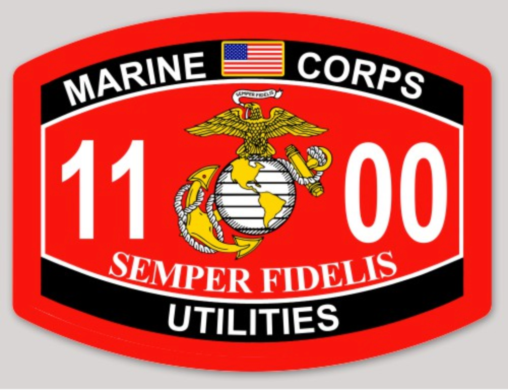 USMC MOS Sticker